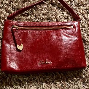 Red fabulous Cole Haan small cross body bag!